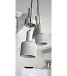 Pendant lamps - Azzardo KARINA 4 4xE27 Concrete Pendant AZ1030 - product 1