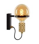Wall lamps - Lucide OTTELIEN Wall mounted 1xE27 satin black brass 30271/01/30 - product 12