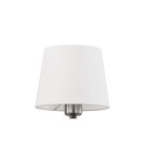 MDC Abażur tkanina biały ø180mm (pasuje do 57682 - 58062) 519960001