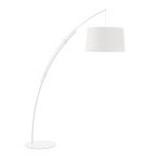 MDC Lampa podłogowa CIRCULAR rozsuwana biała 1xE27 abażur biały w komplecie 589318104