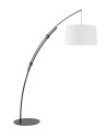 Zobacz MDC Lampa podłogowa CIRCULAR rozsuwana czarna 1xE27 abażur biały w komplecie 589319104