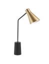 View MDC Lampa stołowa TAMET czarny mat, mosiądz mat 1xE27 589375901