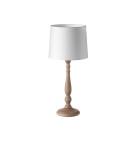 MDC Lampa stołowa LOIRA drewno naturalne E27 482725504