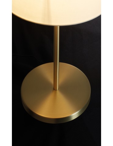 MDC Lampa stołowa ROOMER L mosiądz antyczny 1xE27 (abażur zamawiany osobno) 576834301 - product 2
