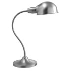 MDC Lampa stołowa PEP chrom matowy 1xE27 giętka 571393530