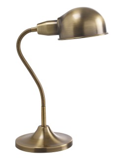 MDC Lampa stołowa PEP brązowa 1xE27 giętka 571394330