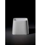 MDC Lampa stołowa FINESS S czarny mat 1xE27 regulowana, abażur biały w komplecie 575819160
