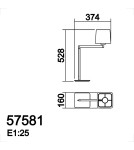 MDC Lampa stołowa FINESS S nikiel mat 1xE27 regulowana, abażur biały w komplecie 575819760
