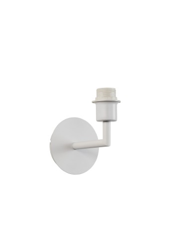 MDC Lampa ścienna ROOMER biały mat 1xE27 (abażur zamawiany osobno) 576828121