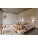 MDC Lampa ścienna ROOMER chrom matowy 1xE27 (abażur zamawiany osobno) 576823521