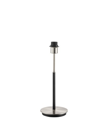 MDC Lampa stołowa JULIETTE chrom matowy, czarny mat 1xE27 (abażur zamawiany osobno) 580613801