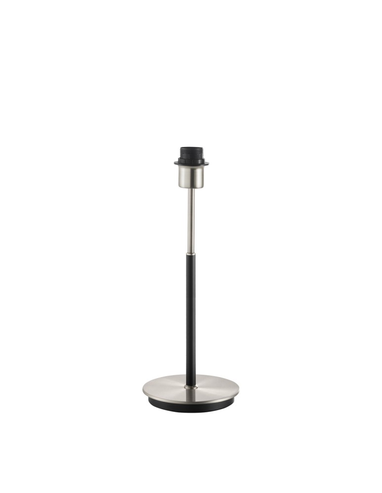 MDC Lampa stołowa JULIETTE chrom matowy, czarny mat 1xE27 (abażur zamawiany osobno) 580613801