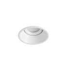 MDC Lampa podtynkowa BENZ biały mat 1xGU10 ø92mm ruchoma bez oprawki 579608101
