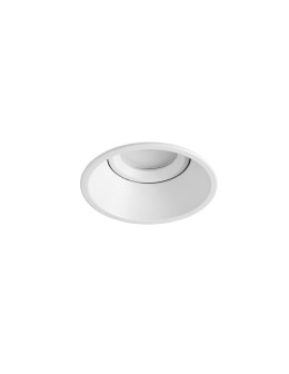 MDC Lampa podtynkowa BENZ biały mat 1xGU10 ø92mm ruchoma bez oprawki 579608101