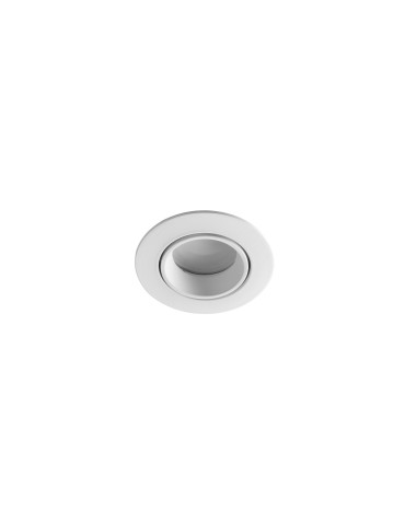 MDC Lampa podtynkowa KEPLER biały mat 1xGU10 ø88mm ruchoma bez oprawki 579688101