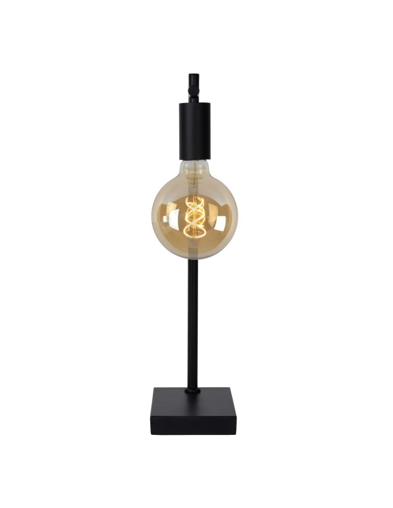 Loft table lamps - industrial - Lucide LEANNE Desk 1xE27 black 21521/01/30 - product kolory-swiatla.pl 14