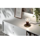 MDC Lampa stołowa KOPA czarny mat, drewniany naturalny 1xE27 450059101