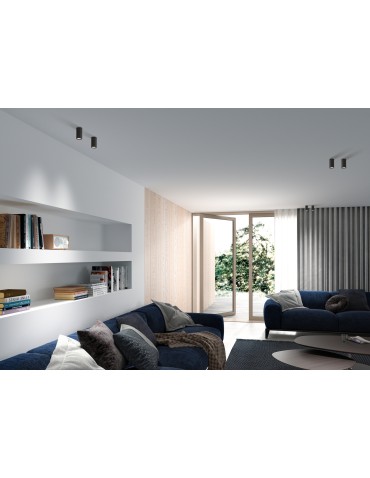 MDC Oprawa natynkowa GALILEO L czarny mat 1xGU10 ø60x130mm 579719201 - product 2