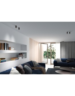 MDC Oprawa natynkowa GALILEO L czarny mat 1xGU10 ø60x130mm 579719201 - product 2
