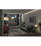 MDC Lampa wisząca JULIETTE chrom matowy, czarny mat 3xE27 (abażur zamawiany osobno) 580633801