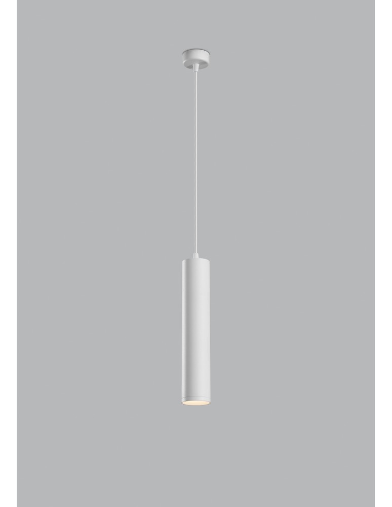 MDC Lampa wisząca GALILEO PND biały mat 1xGU10 ø60x300mm 579738301