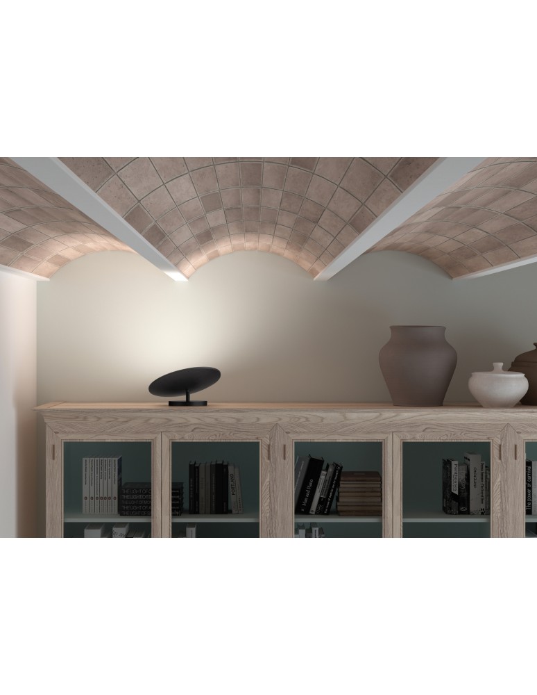 MDC Lampa stołowa BOOM chrom matowy LED 48W 2700K CRI90 ściemnialna 578893502