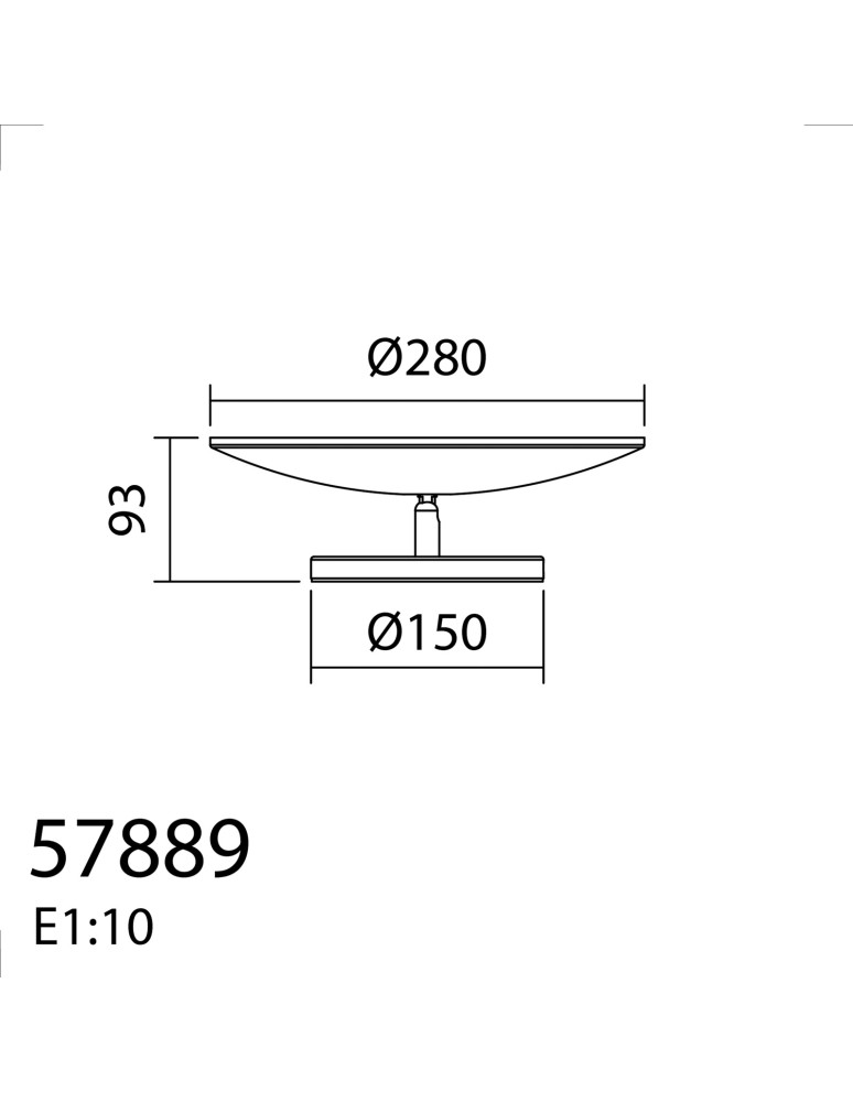 MDC Lampa stołowa BOOM czarny mat LED 48W 2700K CRI90 ściemnialna 578899102