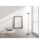 MDC Lampa podłogowa ZENIT S nikiel czarny matowy LED 30+10W 3000K ściemnialna 575069320
