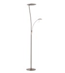 MDC Lampa podłogowa ZENIT brąz LED 30W+10W+7W 3000K ściemnialna 575054320
