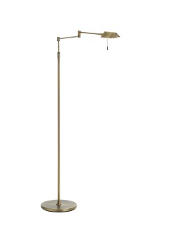 MDC Lampa podłogowa LITE brąz LED 10W 3000K regulowana wysokość, ściemnialna, wychylna 575044320
