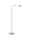 MDC Lampa podłogowa LITE nikiel mat LED 10W 3000K regulowana wysokość, ściemnialna, wychylna 575049720