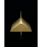 MDC Lampa podłogowa LITE mosiądz mat, czarny mat LED 10W 3000K regulowana wysokość, ściemnialna, wychylna 575045920