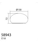 MDC Lampa stołowa CODUL biała LED 5W 3000K IP44 akumulatorowa przenośna, ściemnianie 3 stopniowe 589438103