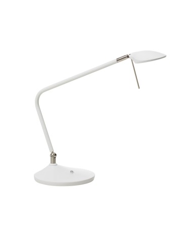 MDC Lampa biurkowa DIXON biały mat, chrom matowy LED 7W 3000K regulowana 574725409
