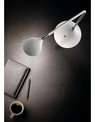 MDC Lampa biurkowa DIXON biały mat, chrom matowy LED 7W 3000K regulowana 574725409 - product 2