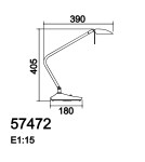 MDC Lampa biurkowa DIXON czarny mat, mosiądz mat LED 7W 3000K regulowana 574725909