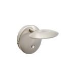 MDC Lampa ścienna ZENIT nikiel mat LED 7W 3000K ściemnialna z włącznikiem 575099702