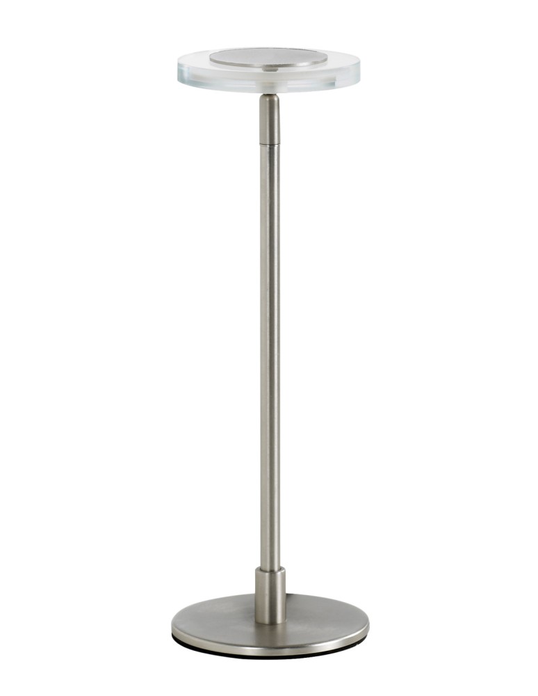 MDC Lampa stołowa ONIX nikiel mat LED 6W 3000K 573769709
