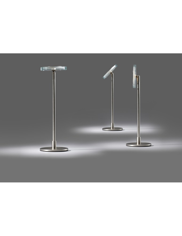 MDC Lampa stołowa ONIX nikiel mat LED 6W 3000K 573769709