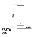 MDC Lampa stołowa ONIX nikiel mat LED 6W 3000K 573769709