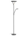 View MDC Lampa podłogowa PLANA czarny mat, mosiądz mat LED 40W+6W ściemnialna 589709102