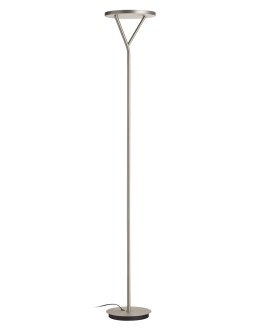 MDC Lampa podłogowa PLANA S nikiel mat LED 40W ściemnialna 589713602