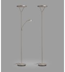 MDC Lampa podłogowa PLANA S nikiel mat LED 40W ściemnialna 589713602