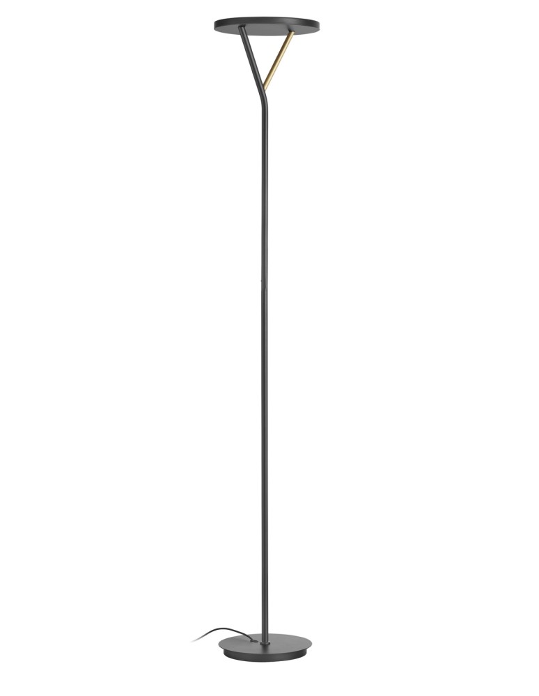 MDC Lampa podłogowa PLANA S czarny mat LED 40W ściemnialna 589719102
