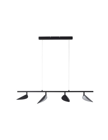 MDC Lampa wisząca SENDA czarny mat LED 4x7W 3000K 577839102