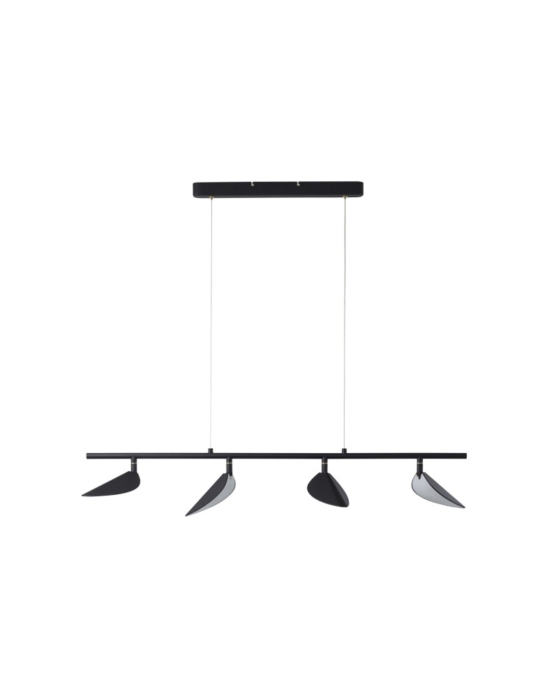 MDC Lampa wisząca SENDA czarny mat LED 4x7W 3000K 577839102