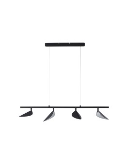 MDC Lampa wisząca SENDA czarny mat LED 4x7W 3000K 577839102