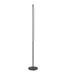 MDC Lampa podłogowa OSLO czarny mat LED 20W 3000K szkło transparentne, ściemnialna 580509102