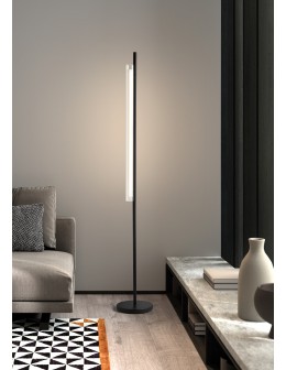 MDC Lampa podłogowa OSLO czarny mat LED 20W 3000K szkło transparentne, ściemnialna 580509102 - product 2