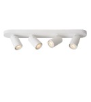 Spotlight ceiling lamps - Lucide XYRUS Ceiling 4xGU10 white 23954/21/31 - product 1